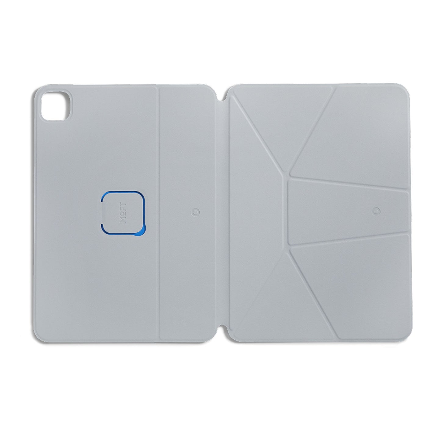iPad Pro 13-in M5/M4 MOFT Dynamic Folio Case - Cement/Sapphire - 15-14402