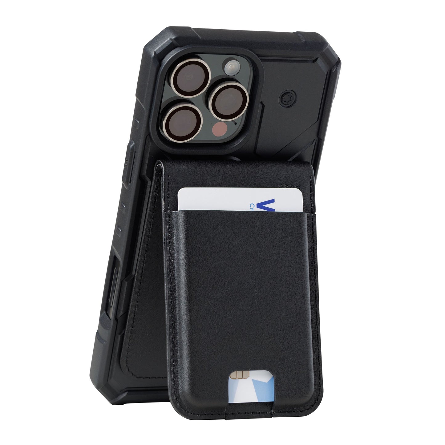 UAG Metropolis Vegan Leather MagSafe Wallet - Black - 15-14428