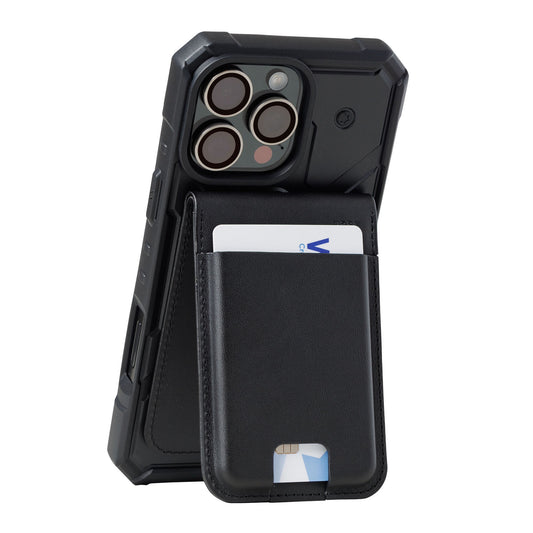 UAG Metropolis Vegan Leather MagSafe Wallet - Black - 15-14428