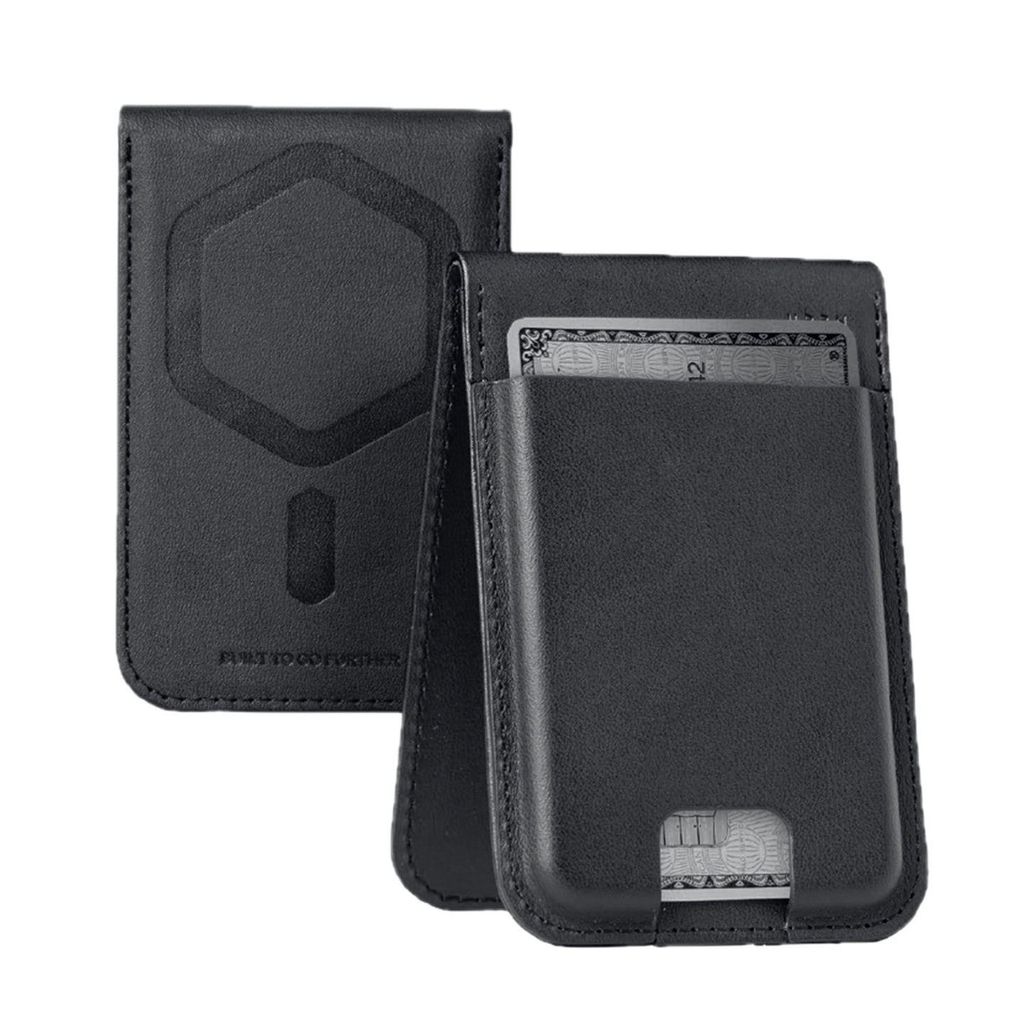 UAG Metropolis Vegan Leather MagSafe Wallet - Black - 15-14428