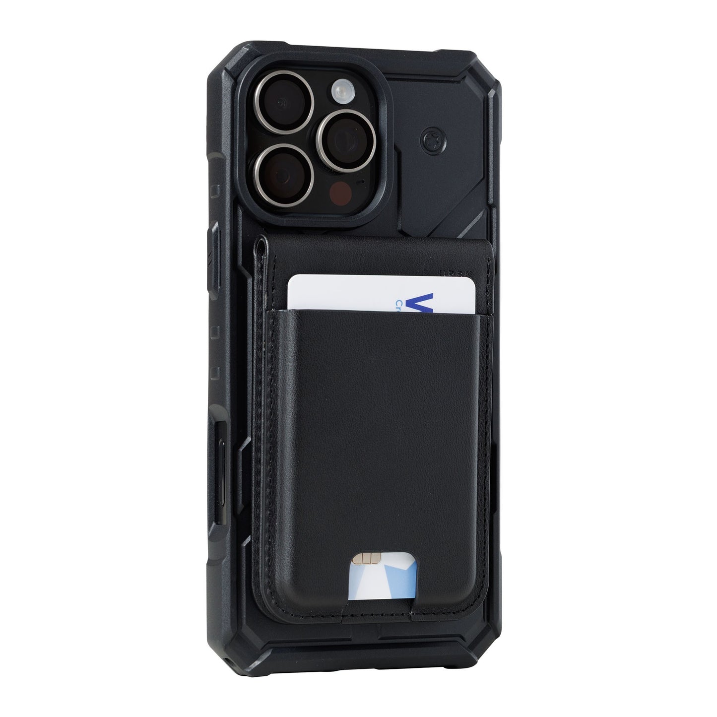 UAG Metropolis Vegan Leather MagSafe Wallet - Black - 15-14428