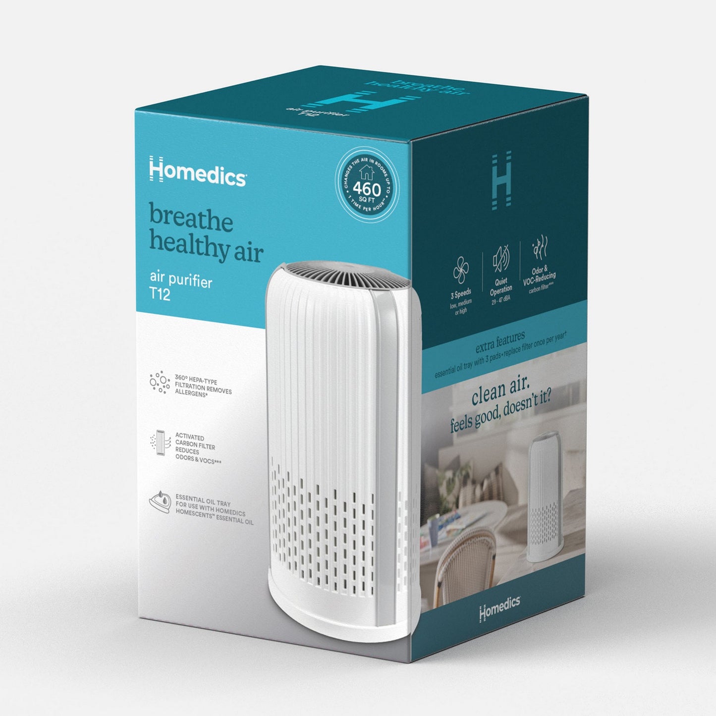 Homedics Air Purifier T12 - 15-14433