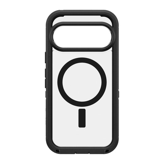 Google Pixel 10/10 Pro Otterbox Defender XT Clear Pro w/ MagSafe Series Case - Clear/Black - 15-14440