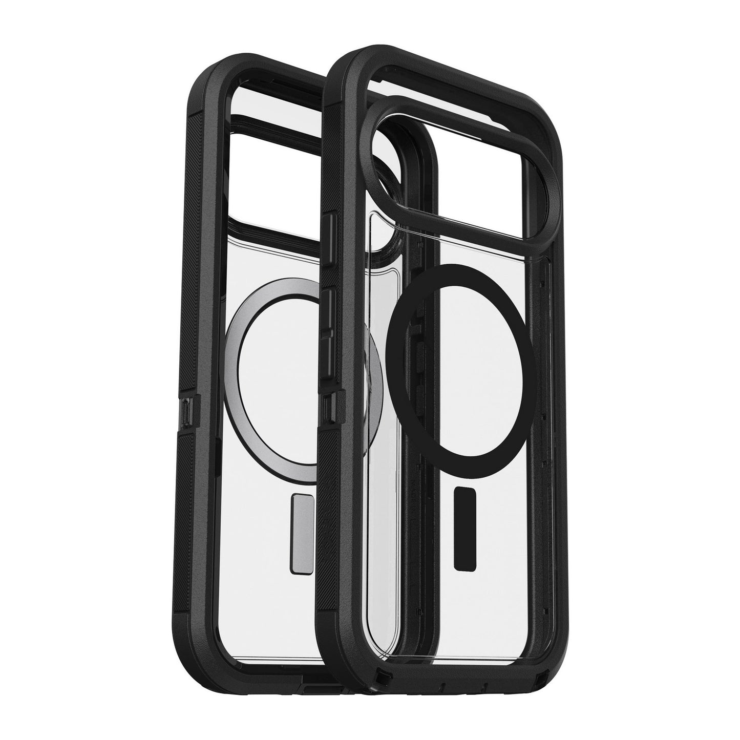 Google Pixel 10/10 Pro Otterbox Defender XT Clear Pro w/ MagSafe Series Case - Clear/Black - 15-14440