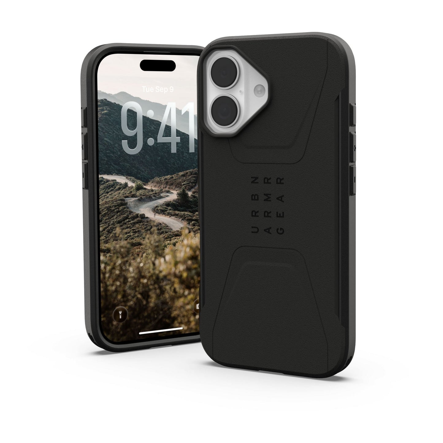 iPhone 17 UAG Civilian MagSafe Case - Black - 15-14460