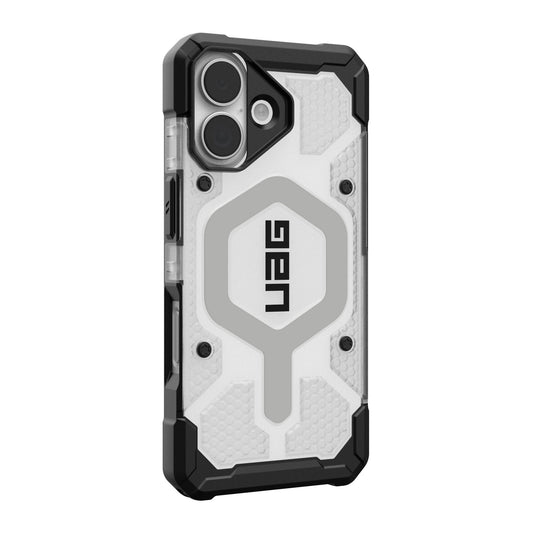 iPhone 17 UAG Pathfinder Clear Magsafe Case - Ice/Silver - 15-14468