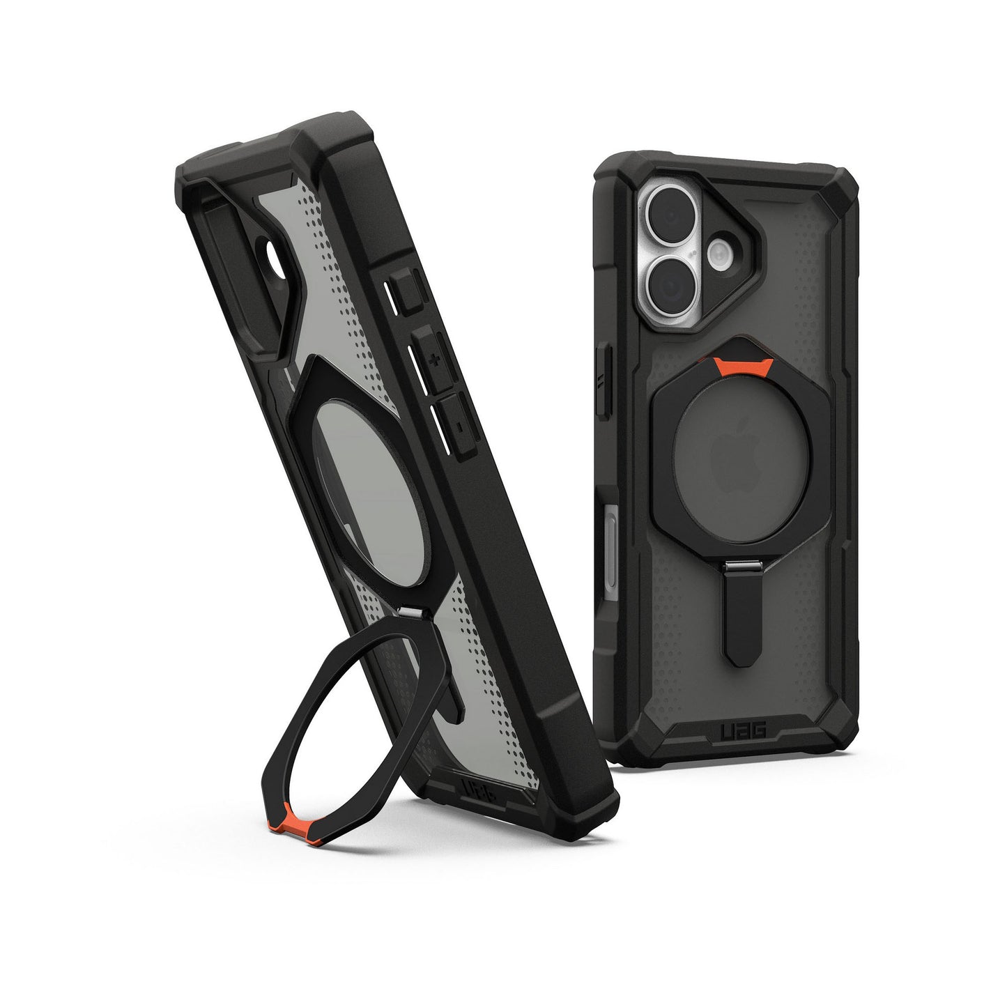 iPhone 17 UAG Plasma XTE Magsafe Case - Black/Orange - 15-14471