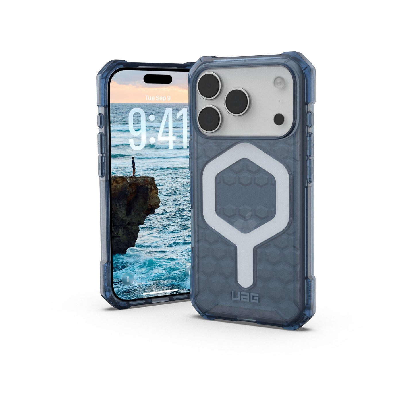 iPhone 17 Pro UAG Essential Armor MagSafe Case - Cloud Blue - 15-14476