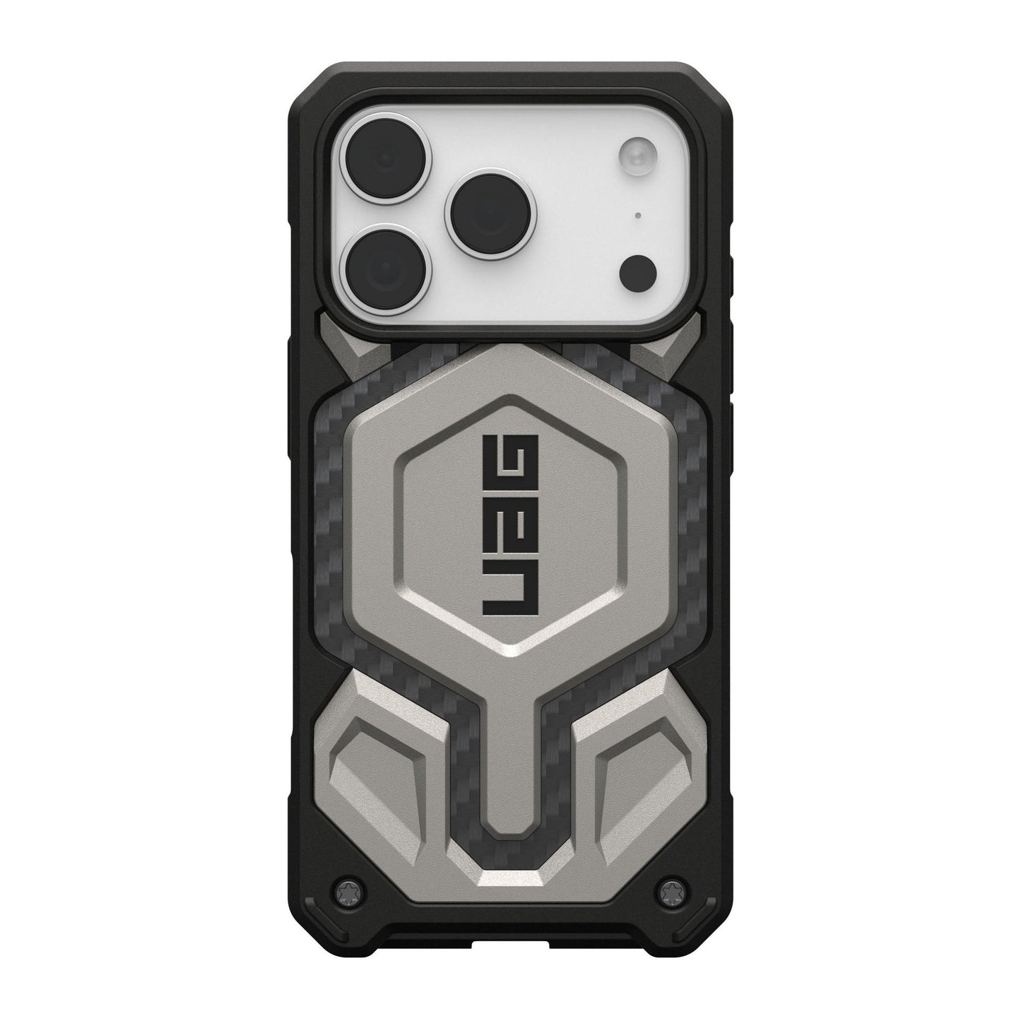 iPhone 17 Pro UAG Monarch Pro MagSafe Case - Titanium - 15-14480