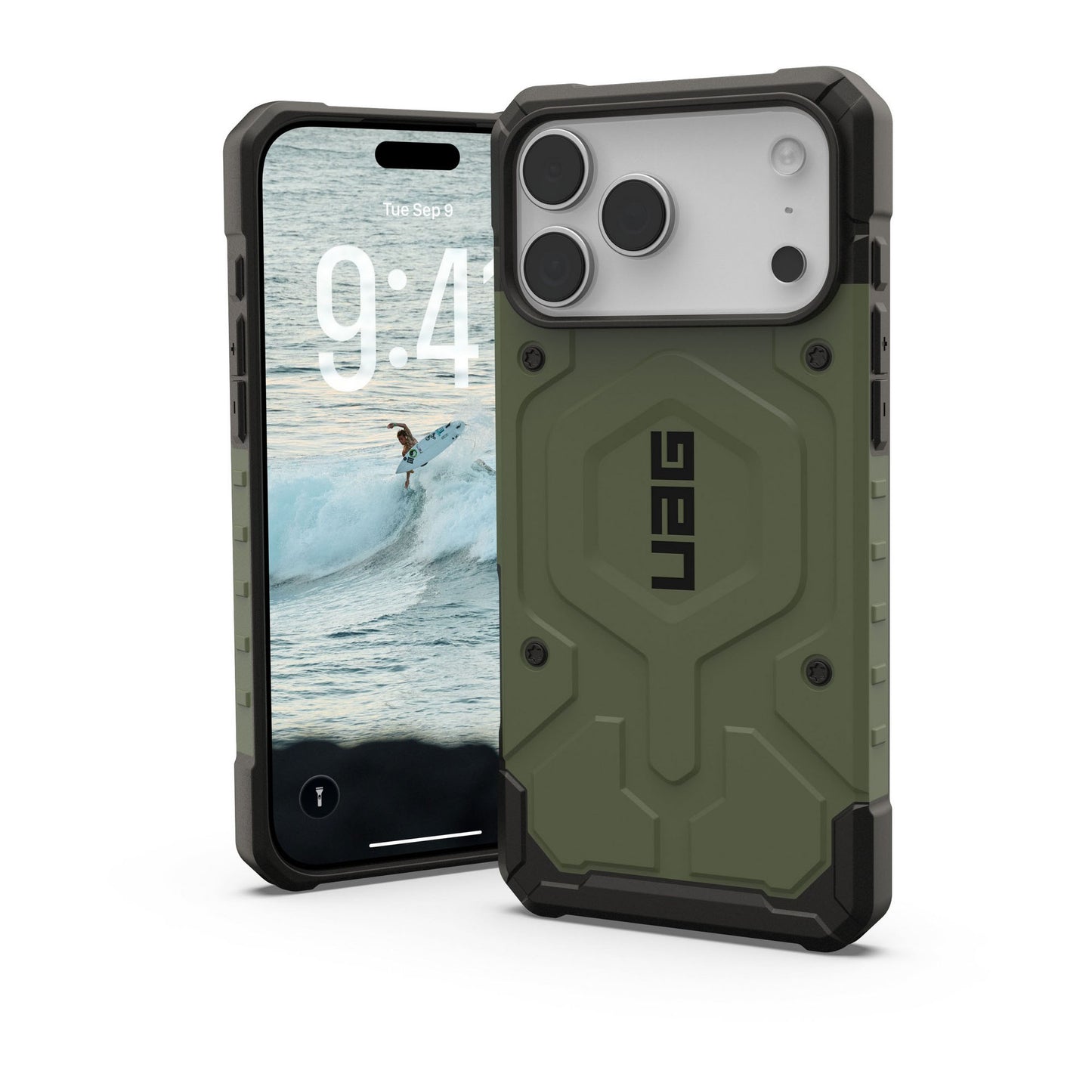 iPhone 17 Pro Max UAG Pathfinder MagSafe Case - Olive - 15-14499
