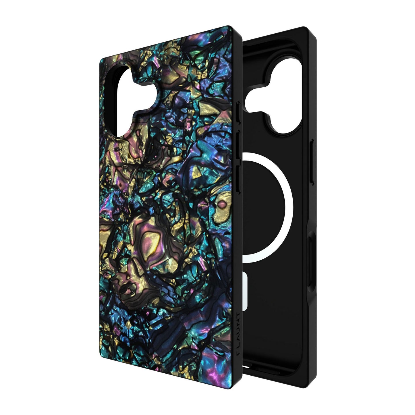 iPhone 17 FLAUNT Square MagSafe Case - Abalone Shell - 15-14569