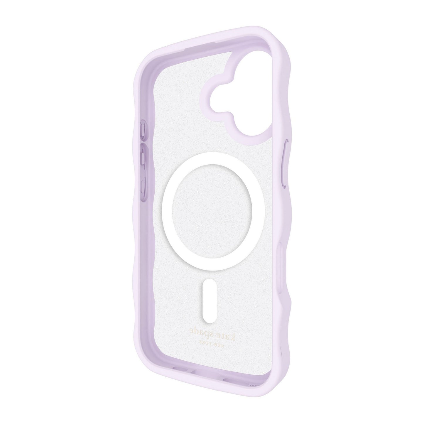 iPhone 17 Kate Spade Wavy MagSafe Case - Opal Glitter - 15-14580