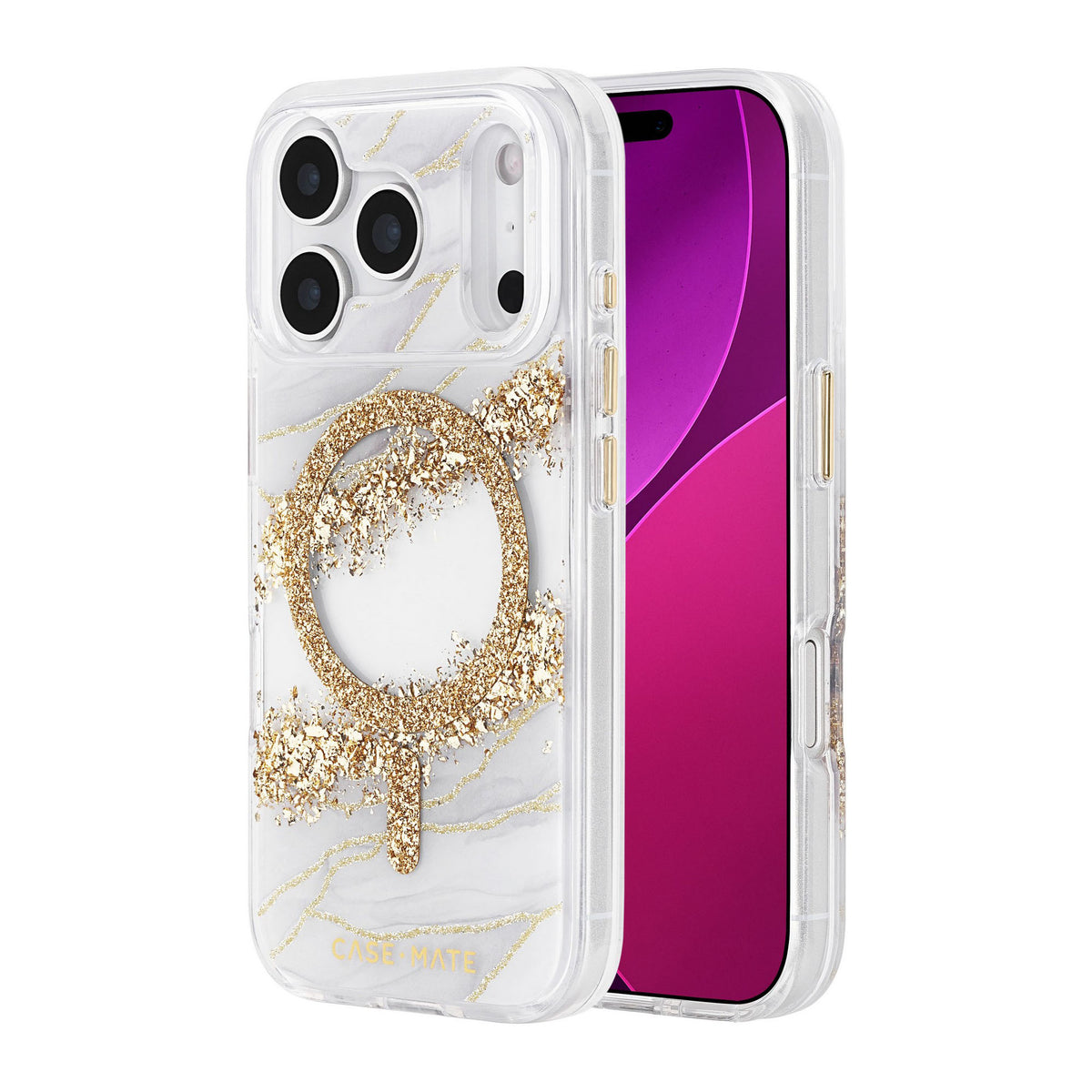 iPhone 18 Pro/17 Pro Case-Mate Karat MagSafe Case - Granite - 15-14586