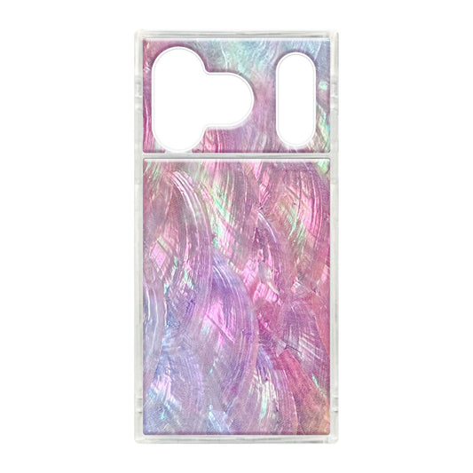 iPhone 17 Pro FLAUNT Square MagSafe Case - Pink Mother of Pearl - 15-14592