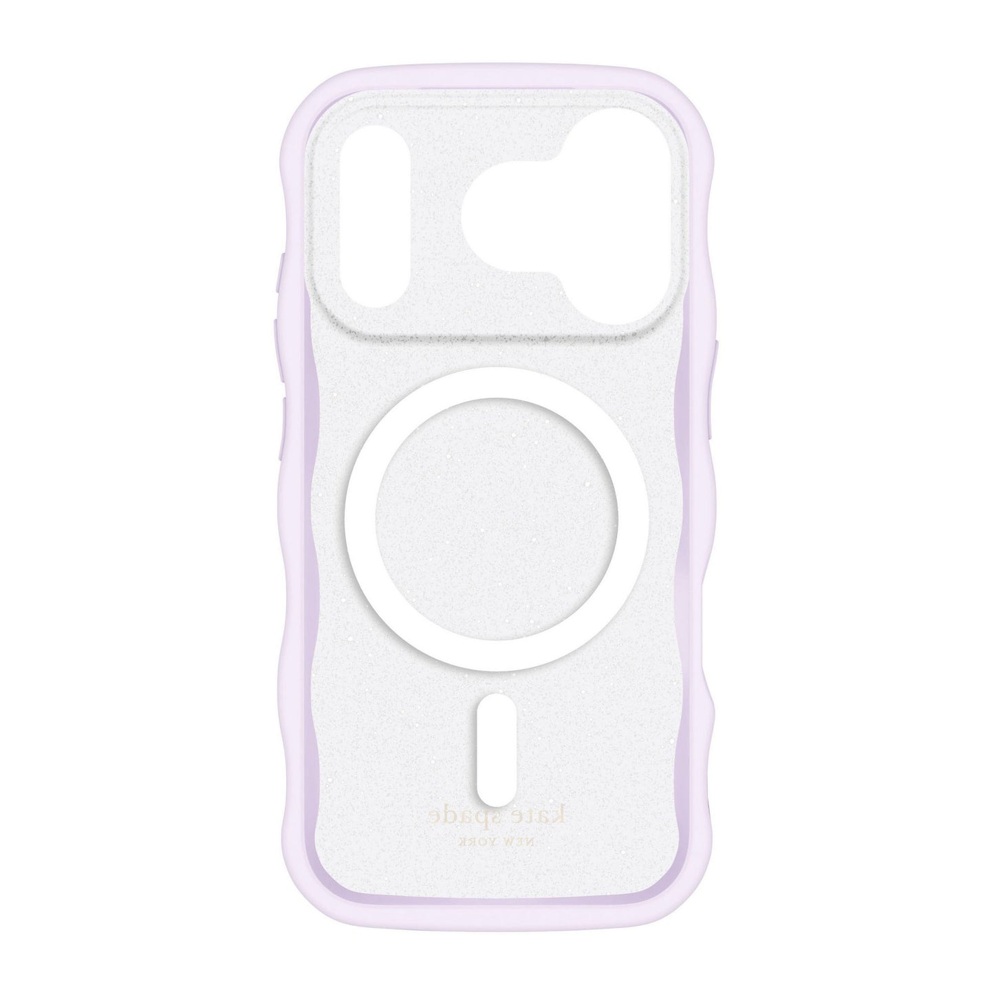 iPhone 17 Pro Kate Spade Wavy MagSafe Case - Opal Glitter - 15-14601