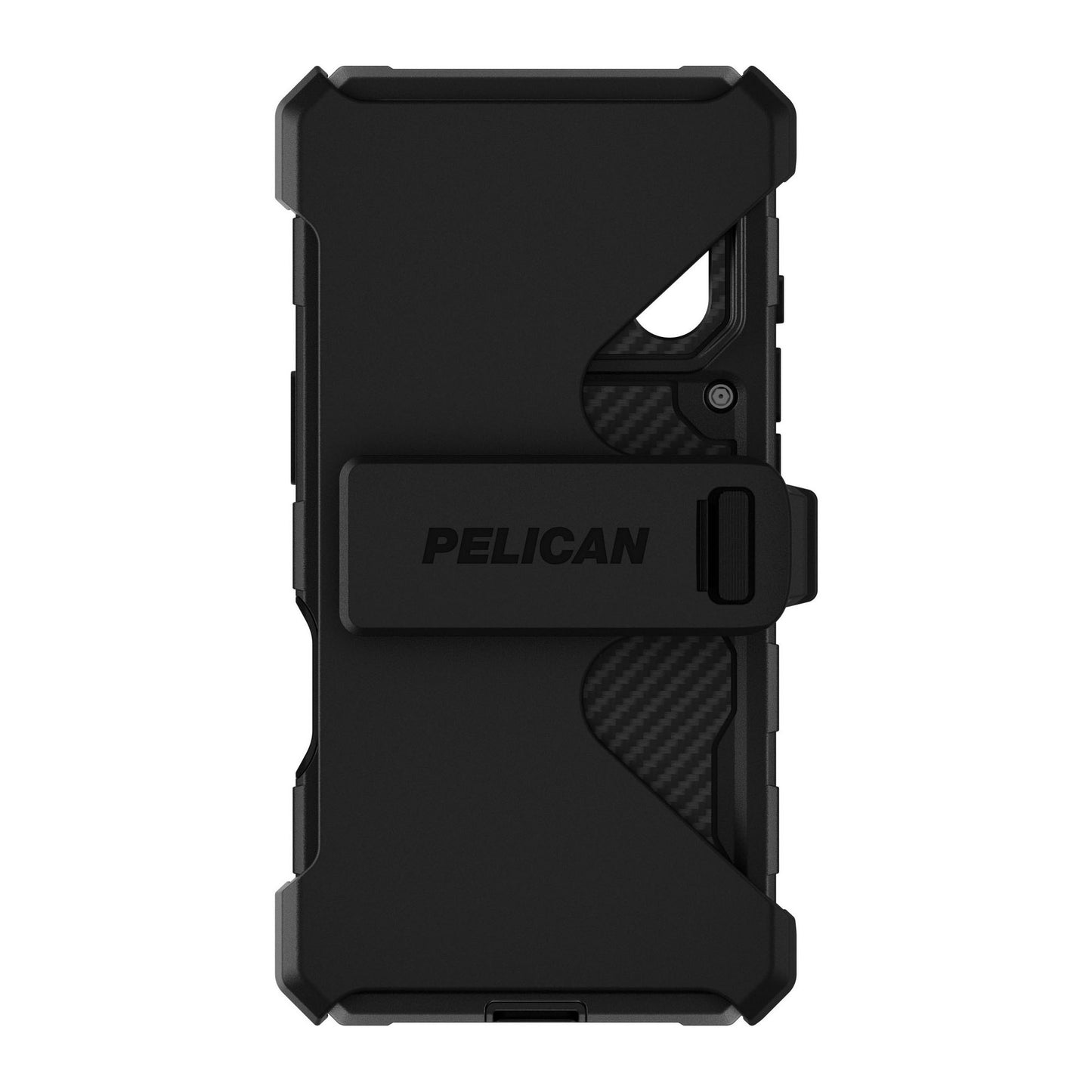 iPhone 17 Pro Pelican Shield MagSafe w/Holster Case - Carbon Fiber - 15-14604