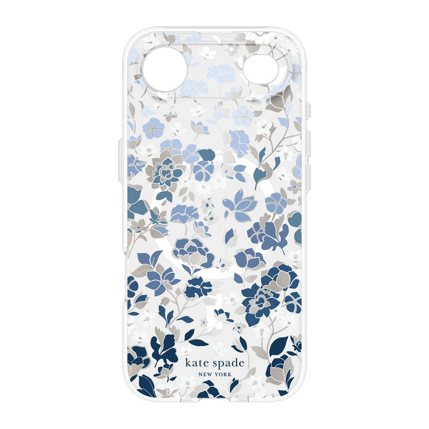 iPhone Air Kate Spade Protective MagSafe Case - Flowerbed Blue - 15-14616