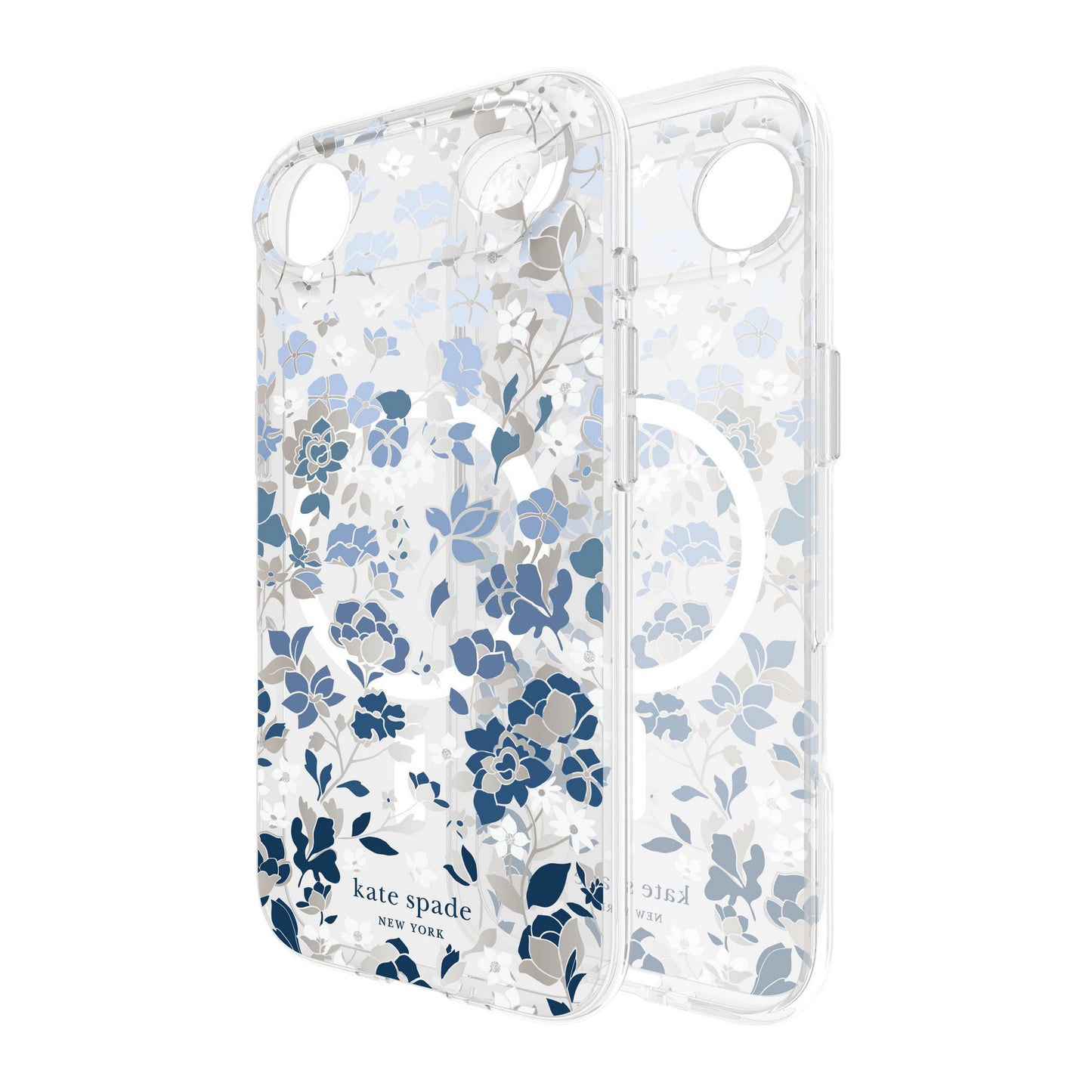 iPhone Air Kate Spade Protective MagSafe Case - Flowerbed Blue - 15-14616