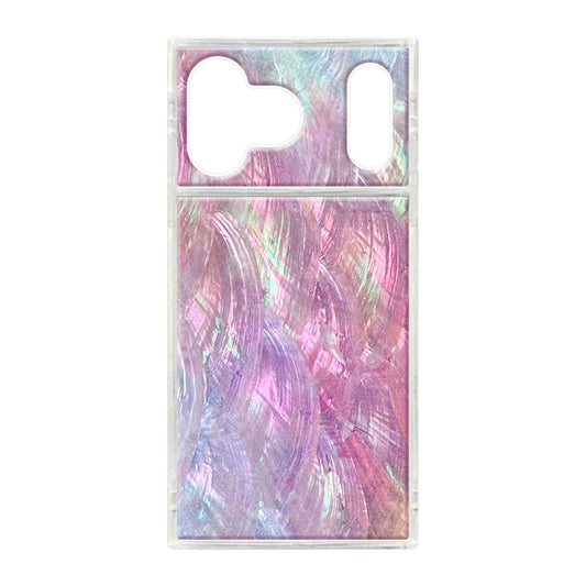 iPhone 17 Pro Max FLAUNT Square MagSafe Case - Pink Mother of Pearl - 15-14629