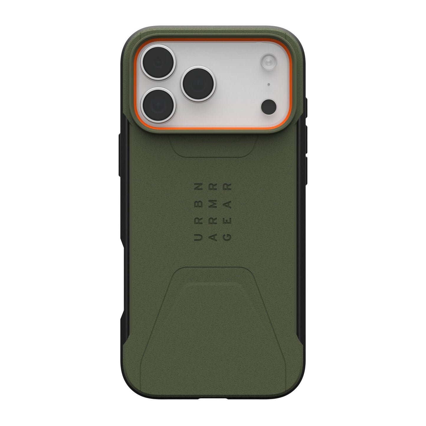 iPhone 17 Pro Max UAG Civilian MagSafe Case - Olive/Orange - 15-14651