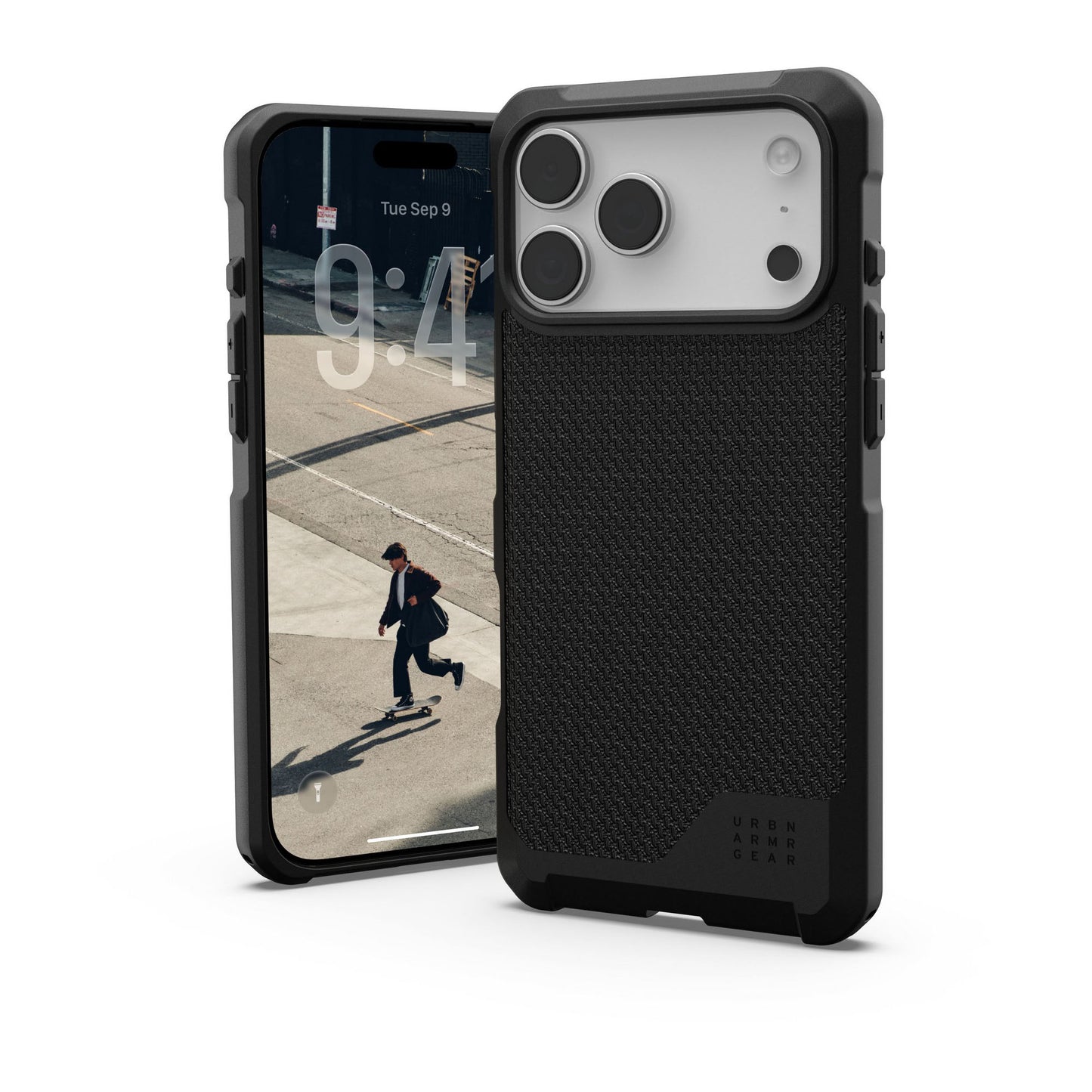 iPhone 17 Pro Max UAG Metropolis LT Magsafe Case - Kevlar Black - 15-14652