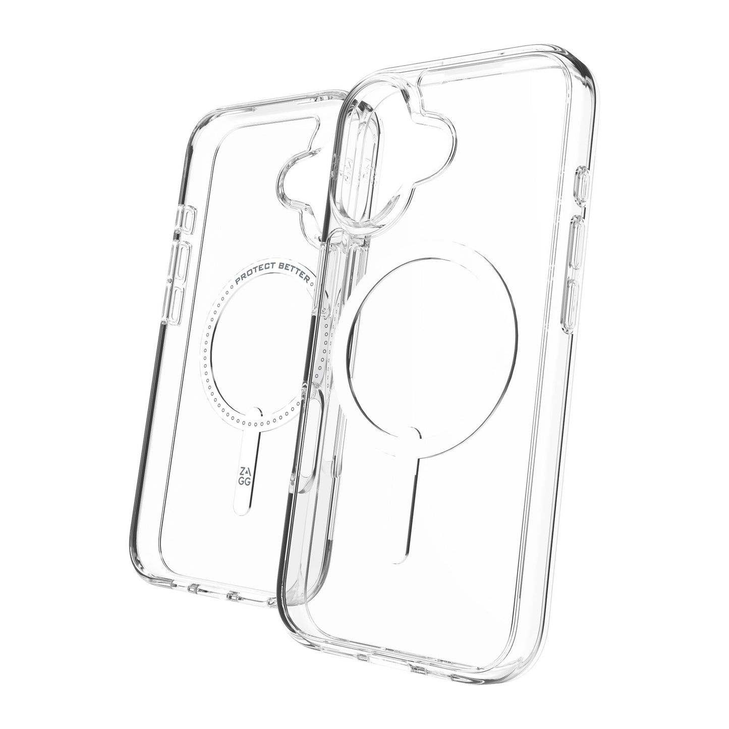 iPhone 17 ZAGG Graphene Crystal Palace Lite Snap Case - Clear - 15-14658