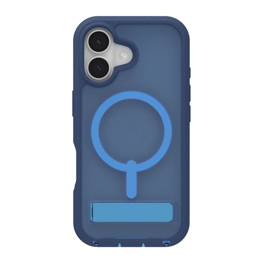 iPhone 17 ZAGG Graphene Rainier Snap Kickstand Case - Cobalt Horizon - 15-14668