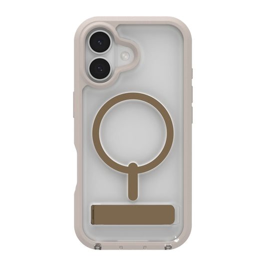 iPhone 17 ZAGG Graphene Rainier Snap Kickstand Case - Sandstone - 15-14669
