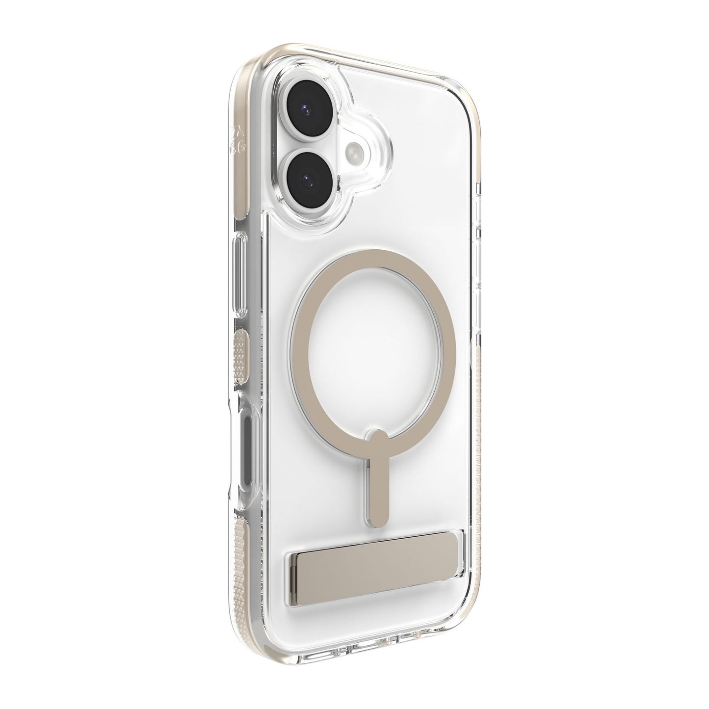 iPhone 17 ZAGG Graphene Santa Cruz Snap Kickstand Case - Titanium - 15-14672