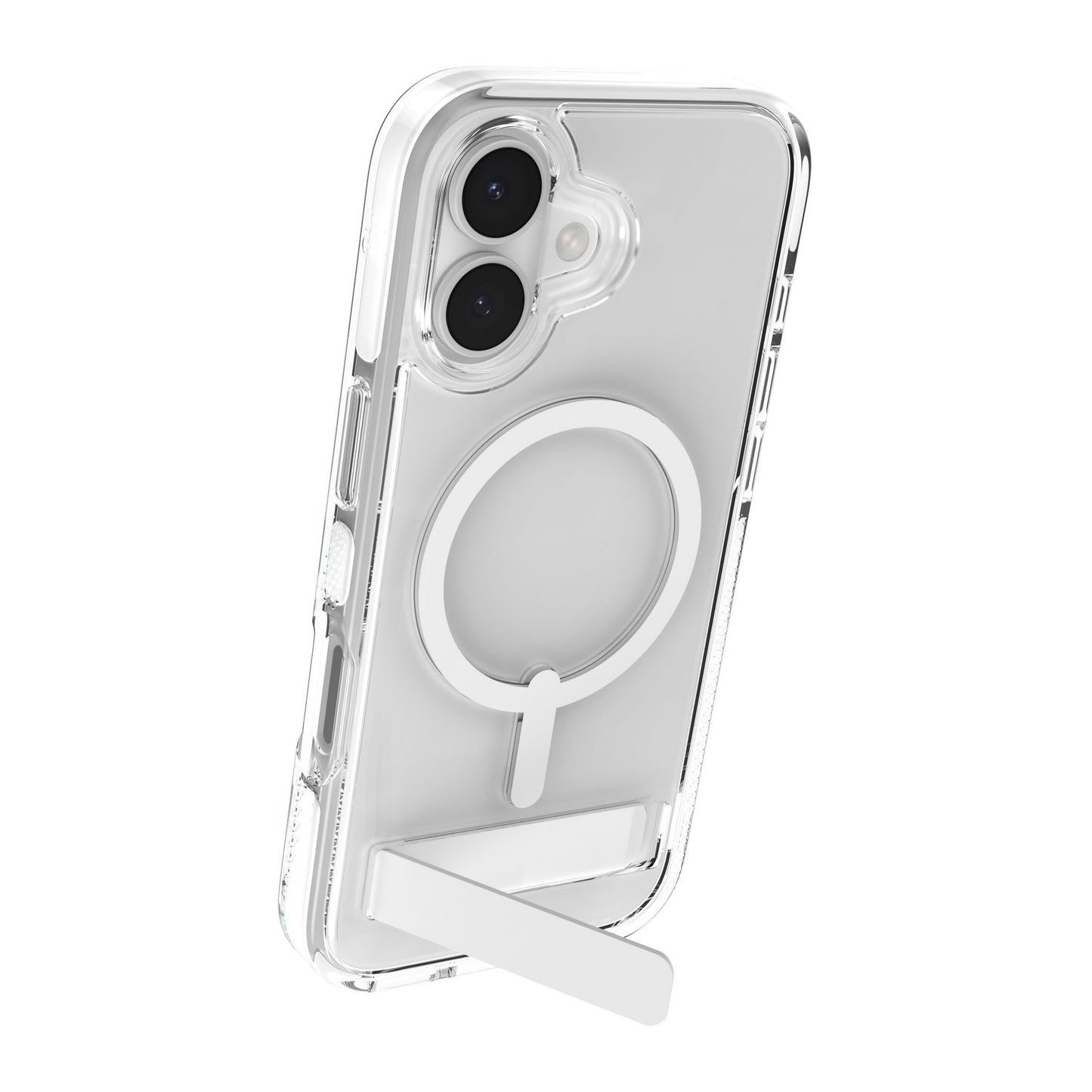 iPhone 17 ZAGG Graphene Santa Cruz Snap Kickstand Case - White - 15-14673