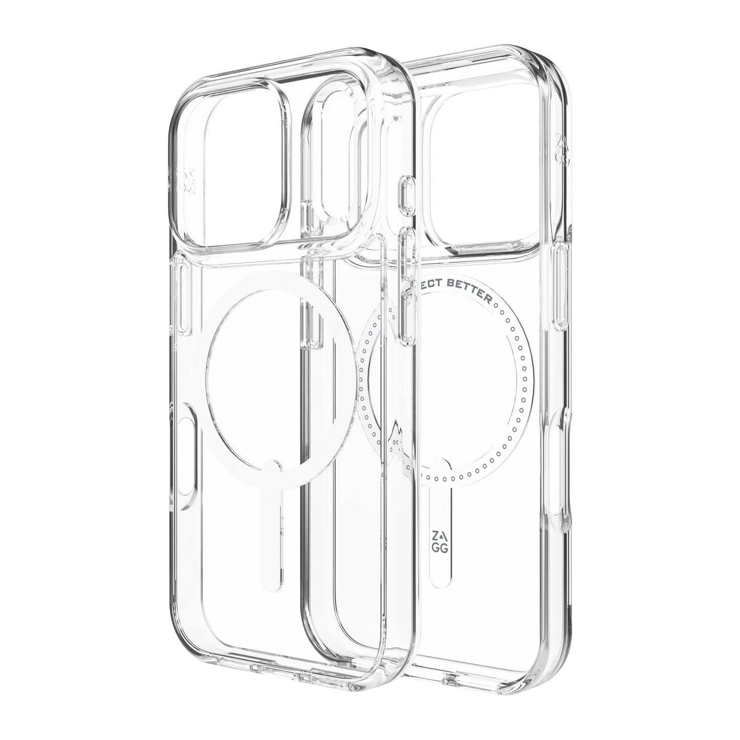 iPhone 17 Pro ZAGG Graphene Crystal Palace Lite Snap Case - Clear - 15-14699