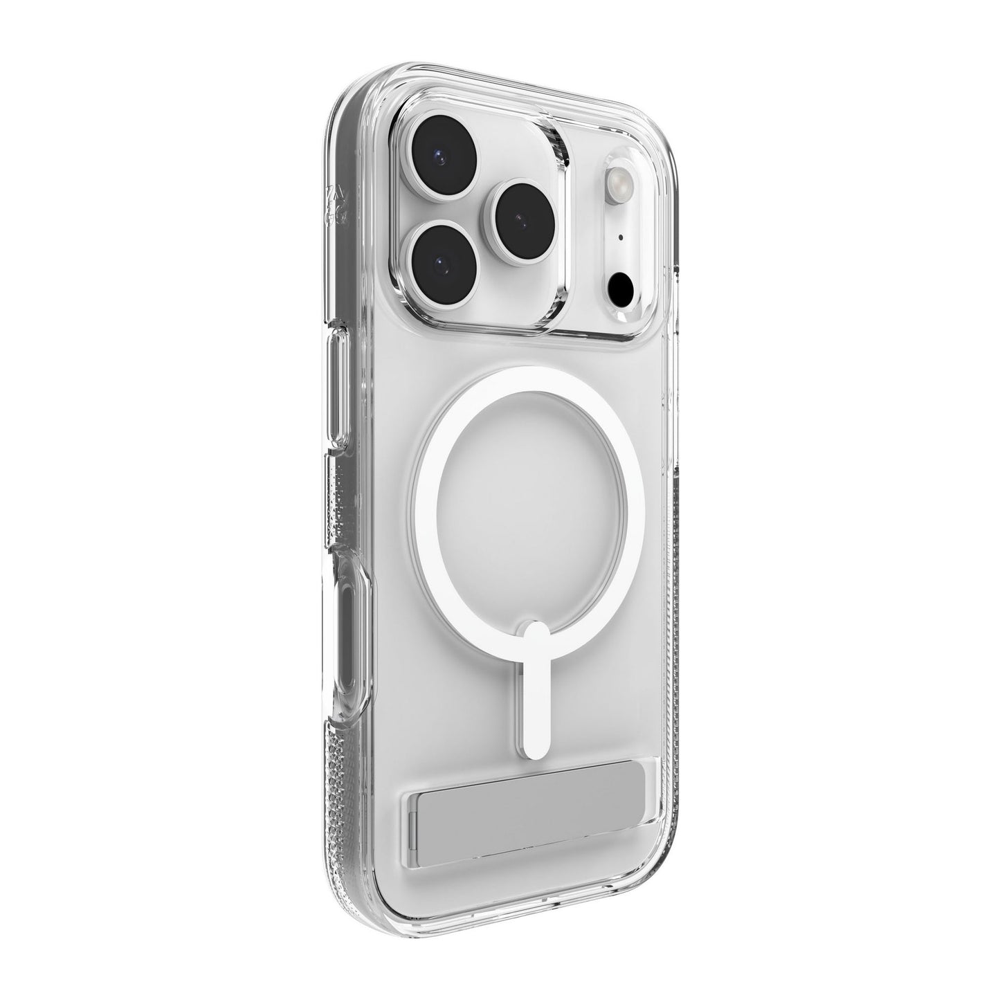 iPhone 17 Pro ZAGG Graphene Crystal Palace Snap Kickstand Case - Clear - 15-14700