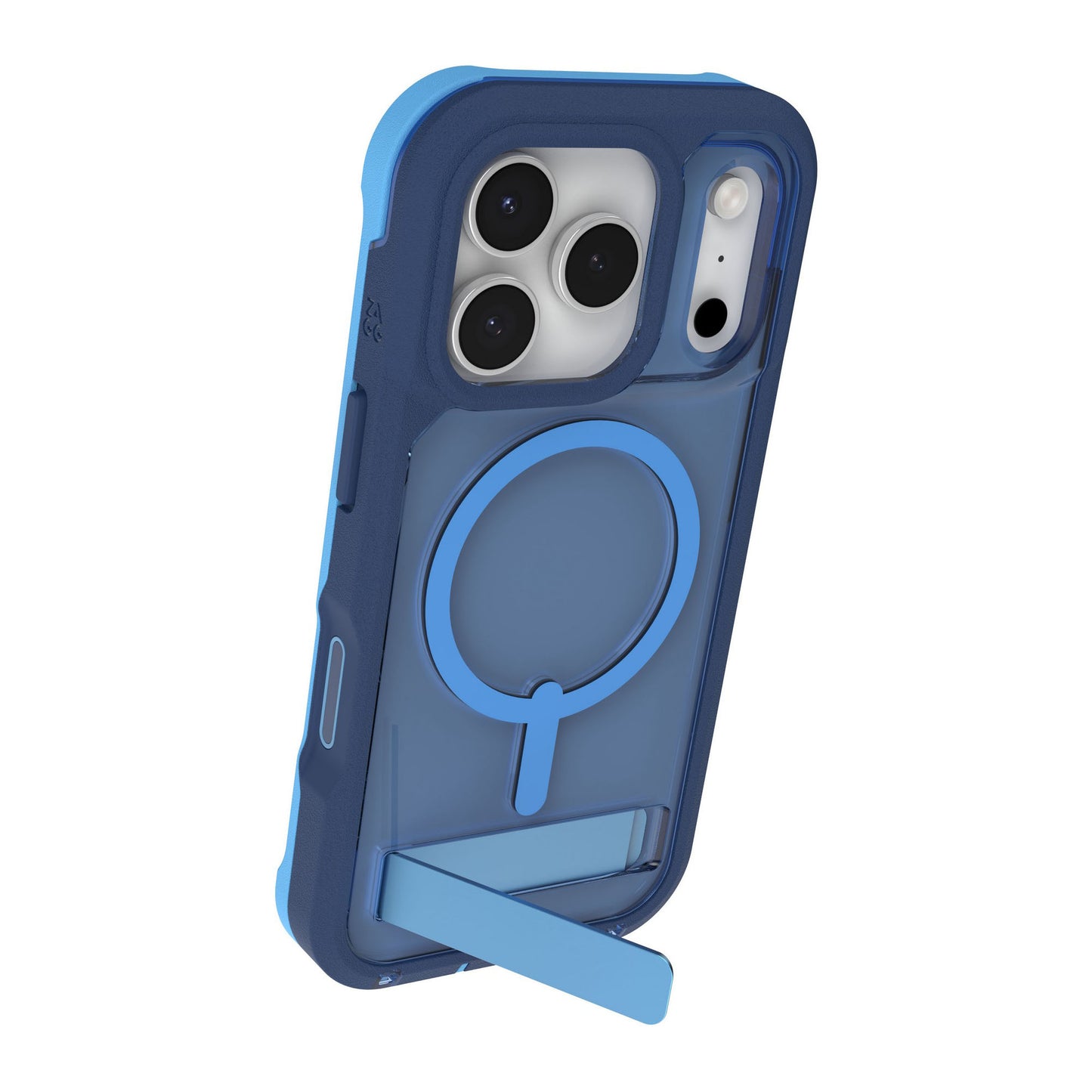 iPhone 17 Pro ZAGG Graphene Rainier Snap Kickstand Case - Cobalt Horizon - 15-14706