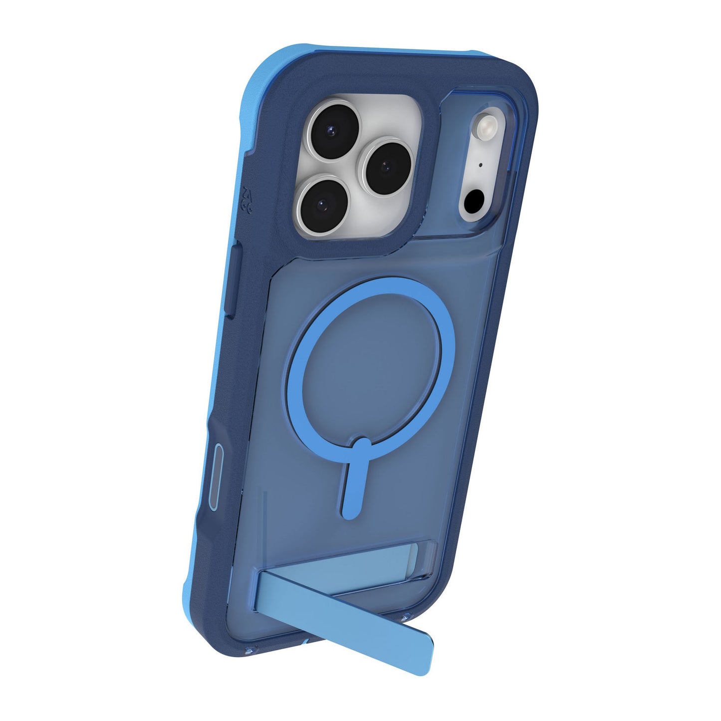 iPhone 17 Pro Max ZAGG Graphene Rainier Snap Kickstand Case - Cobalt Horizon - 15-14723
