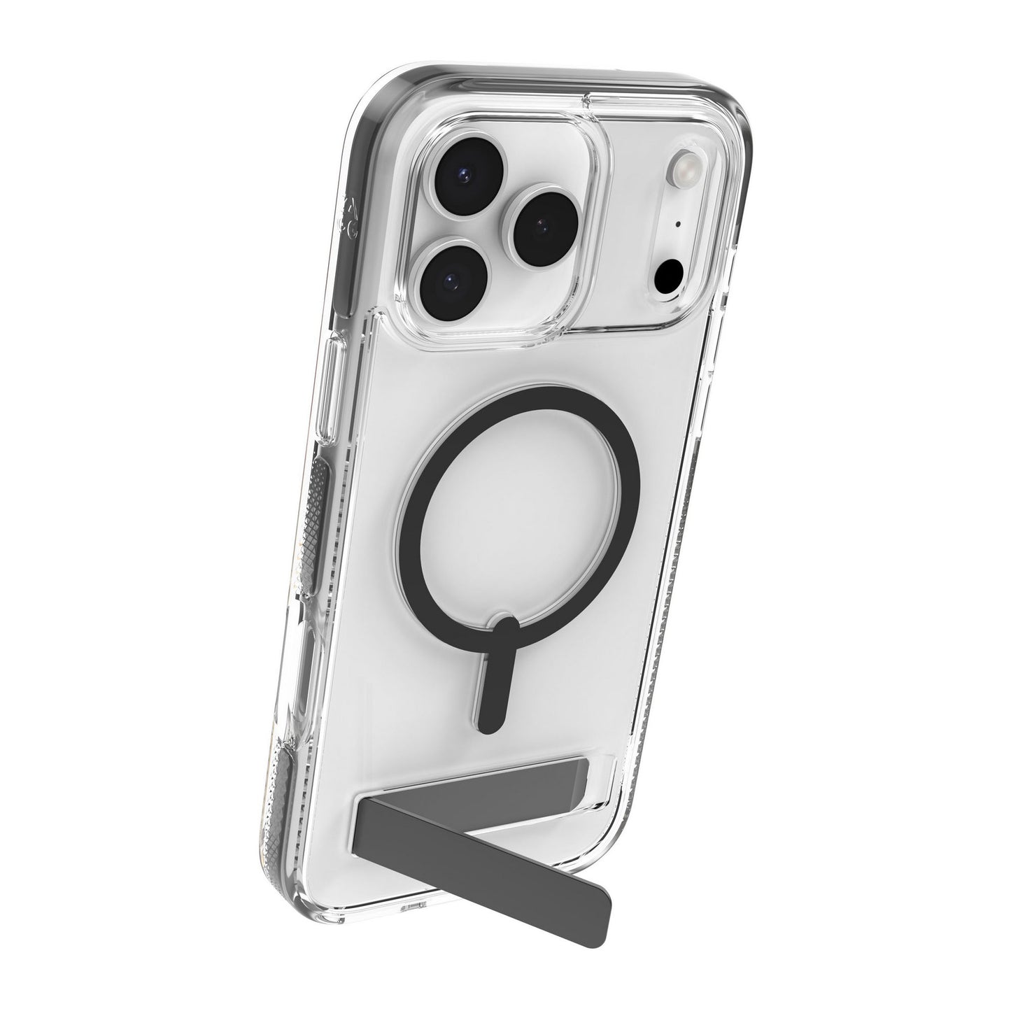 iPhone 17 Pro Max ZAGG Graphene Santa Cruz Snap Kickstand Case - Black - 15-14726