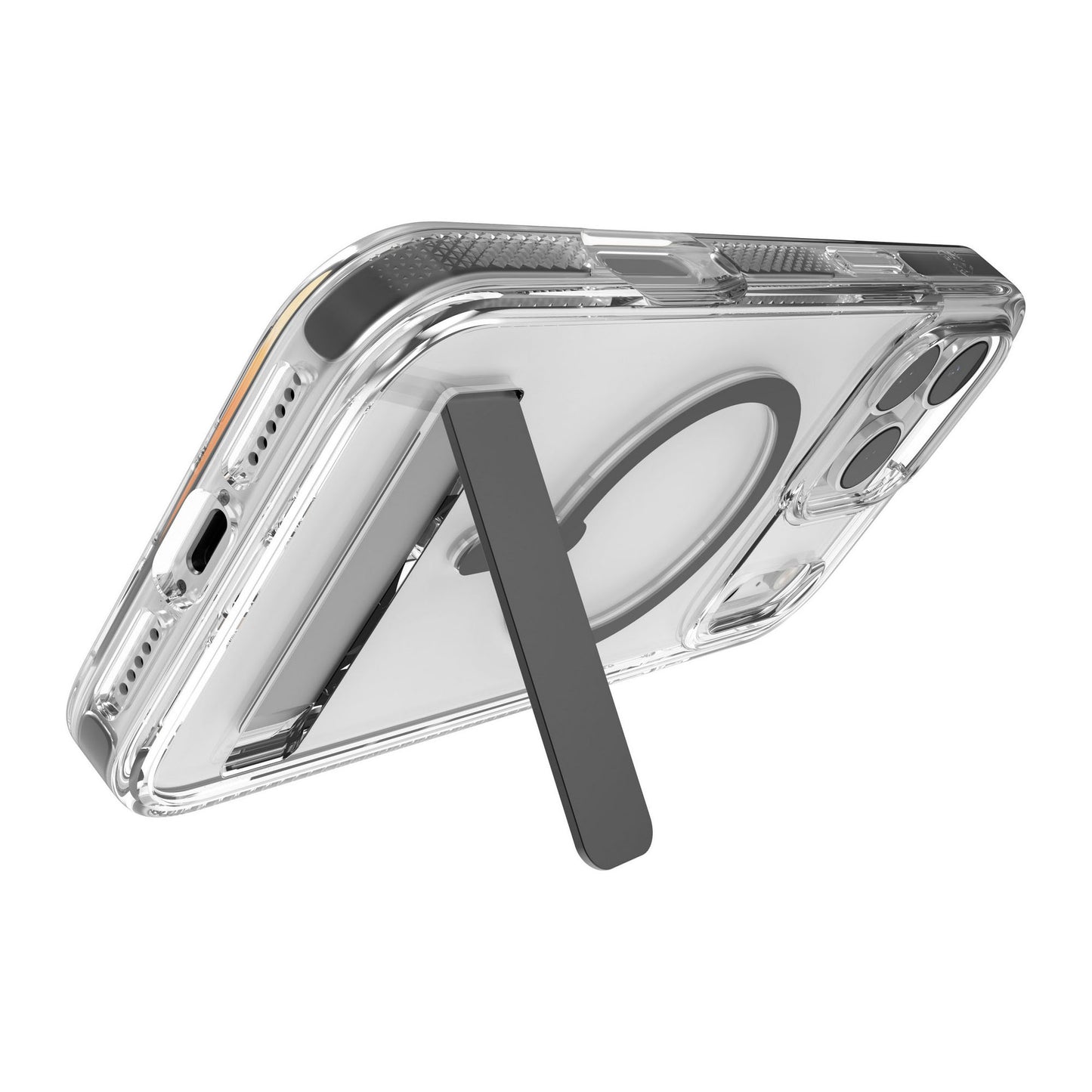 iPhone 17 Pro Max ZAGG Graphene Santa Cruz Snap Kickstand Case - Black - 15-14726