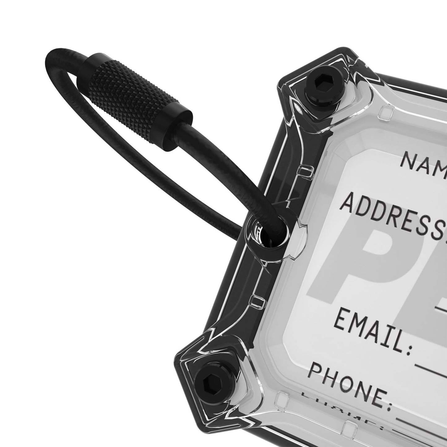 Apple AirTag Pelican Protector Luggage Tag - Black - 15-14756