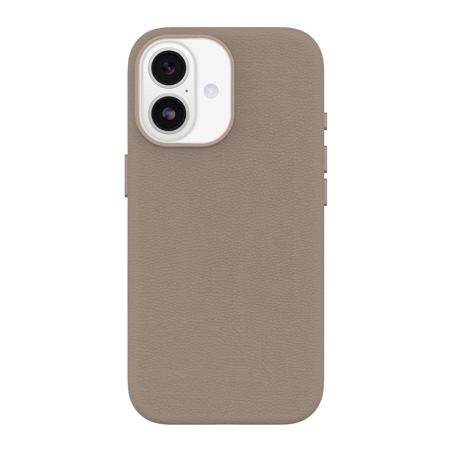 iPhone 17 Otterbox Symmetry Cactus Leather w/MagSafe + Camera Control Case - Grey Comfort - 15-14776