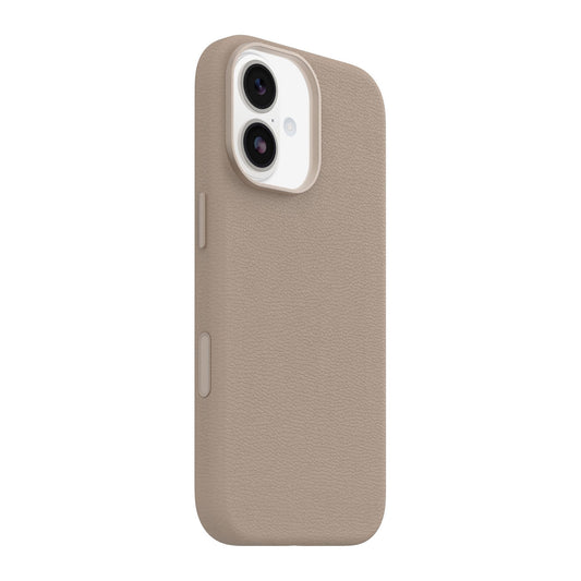 iPhone 17 Otterbox Symmetry Cactus Leather w/MagSafe + Camera Control Case - Grey Comfort - 15-14776