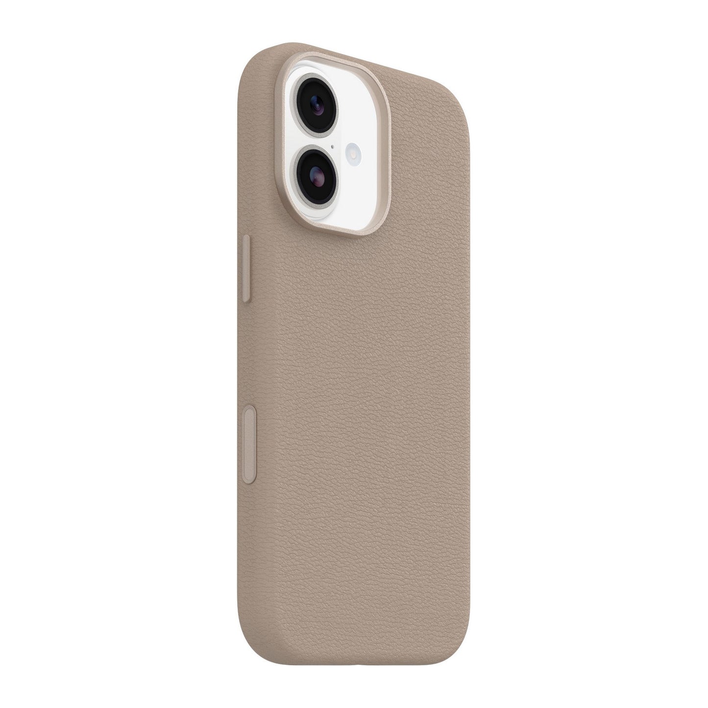 iPhone 17 Otterbox Symmetry Cactus Leather w/MagSafe + Camera Control Case - Grey Comfort - 15-14776
