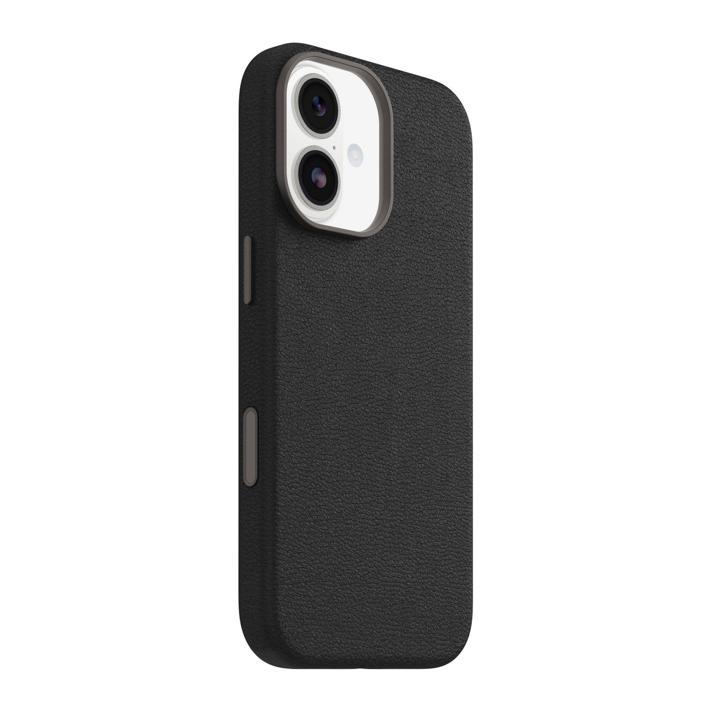 iPhone 17 Otterbox Symmetry Cactus Leather w/MagSafe + Camera Control Case - Noir Ash - 15-14778