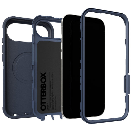 iPhone Air Otterbox Defender Pro w/MagSafe + Camera Control Case - Blue Sentiment - 15-14796