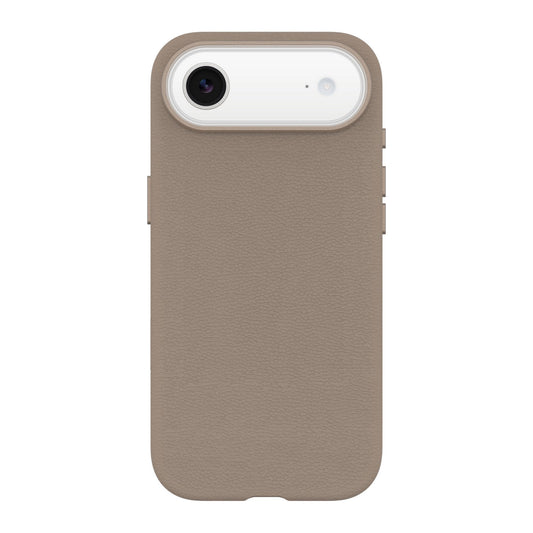 iPhone Air Otterbox Symmetry Cactus Leather w/MagSafe + Camera Control Case - Grey Comfort - 15-14805