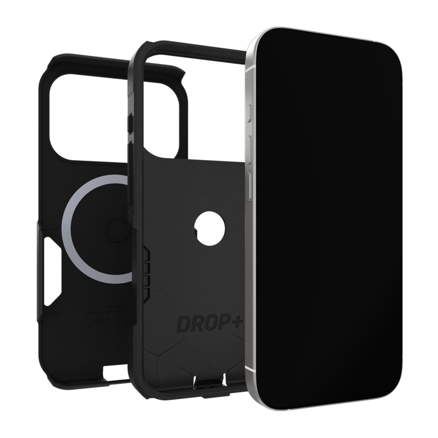 iPhone 17 Pro Otterbox Commuter w/MagSafe + Camera Control Case - Black - 15-14812