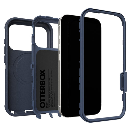 iPhone 17 Pro Otterbox Defender Pro w/MagSafe + Camera Control Case - Blue Sentiment - 15-14818