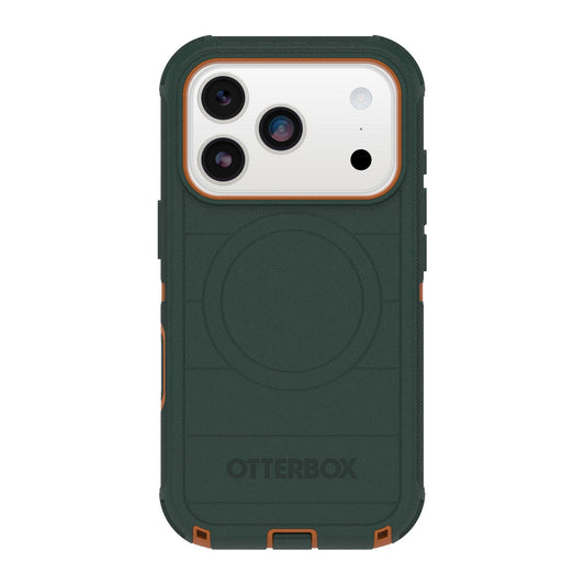 iPhone 17 Pro Otterbox Defender Pro w/MagSafe + Camera Control Case - Green Intrigue - 15-14820