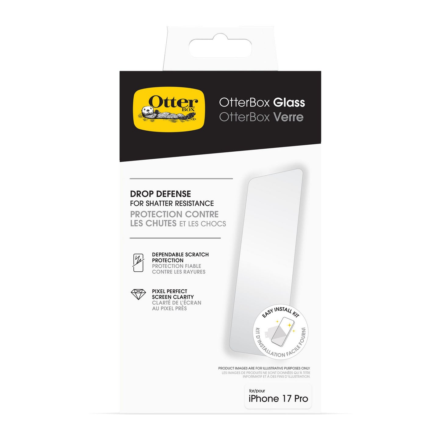 iPhone 17 Pro Otterbox Glass Screen Protector - 15-14828