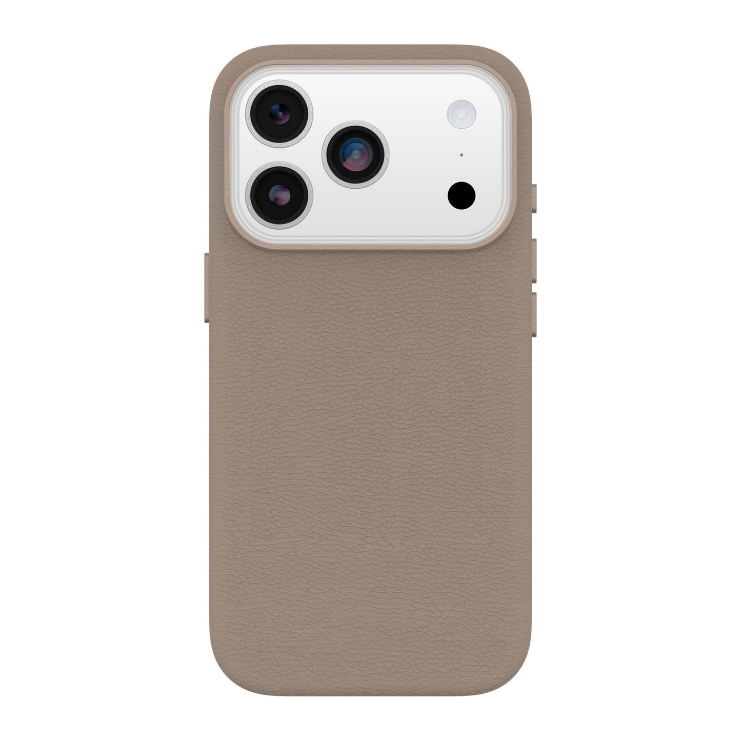 iPhone 17 Pro Otterbox Symmetry Cactus Leather w/MagSafe + Camera Control Case - Grey Comfort - 15-14831