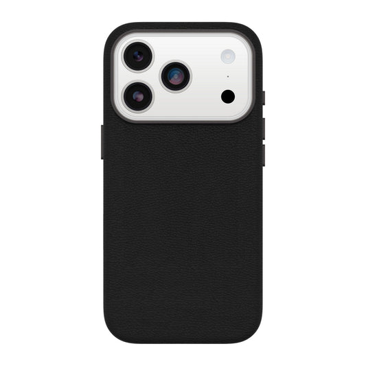 iPhone 17 Pro Otterbox Symmetry Cactus Leather w/MagSafe + Camera Control Case - Noir Ash - 15-14833