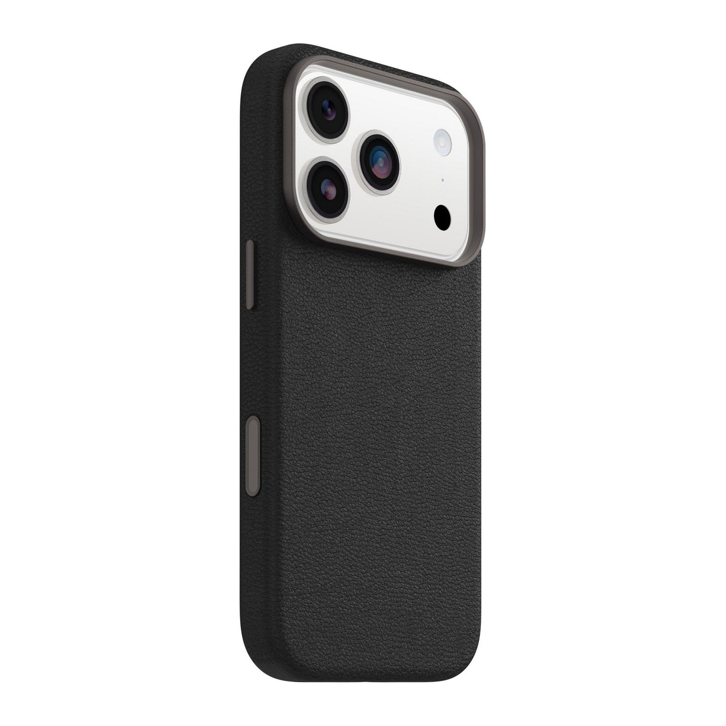 iPhone 17 Pro Otterbox Symmetry Cactus Leather w/MagSafe + Camera Control Case - Noir Ash - 15-14833